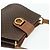 Céline CELINE Macadam Canvas Shoulder Bag PVC Leather Brown Gold - vista 6