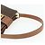 Céline CELINE Macadam Canvas Shoulder Bag PVC Leather Brown Gold - vista 7