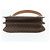 Céline CELINE Macadam Canvas Shoulder Bag PVC Leather Brown Gold - vista 9