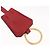 PRADA Vittero Tote Bag Leather Red Gold - vista 14