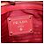 PRADA Vittero Tote Bag Leather Red Gold - vista 16