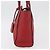 PRADA Vittero Tote Bag Leather Red Gold - vista 4