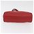PRADA Vittero Tote Bag Leather Red Gold - vista 9