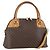 Céline CELINE Macadam Canvas Hand Bag PVC Leather Brown Gold