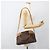 Céline CELINE Macadam Canvas Hand Bag PVC Leather Brown Gold - vista 24