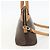 Céline CELINE Macadam Canvas Hand Bag PVC Leather Brown Gold - vista 3
