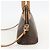 Céline CELINE Macadam Canvas Hand Bag PVC Leather Brown Gold - vista 4