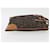 PRADA Hand Bag Canvas Brown Silver - vista 3