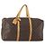 LOUIS VUITTON Monogram Sac Souple 55 Boston Bag M41622 LV