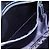 FENDI Zucchino Canvas Shoulder Bag Navy Silver - vista 21