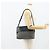 FENDI Zucchino Canvas Shoulder Bag Navy Silver - vista 25