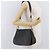 PRADA Chain Shoulder Bag Leather Black Gold - vista 23