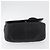 PRADA Chain Shoulder Bag Leather Black Gold - vista 5
