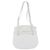 Christian Dior Shoulder Bag Leather White Gold - vista 3