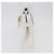 Christian Dior Shoulder Bag Leather White Gold - vista 4