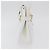 Christian Dior Shoulder Bag Leather White Gold - vista 5
