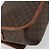 Céline CELINE Macadam Canvas Circle Shoulder Bag PVC Leather Brown Gold - vista 16