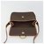 Céline CELINE Macadam Canvas Circle Shoulder Bag PVC Leather Brown Gold - vista 18