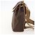 Céline CELINE Macadam Canvas Backpack PVC Leather Brown Gold - vista 4