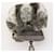 FENDI Backpack Fur Beige Silver - vista 22