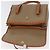 Céline CELINE Macadam Canvas Hand Bag PVC Beige Gold - vista 10