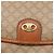 Céline CELINE Macadam Canvas Hand Bag PVC Beige Gold - vista 17