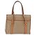 Céline CELINE Macadam Canvas Hand Bag PVC Beige Gold - vista 2