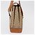 Céline CELINE Macadam Canvas Hand Bag PVC Beige Gold - vista 4