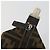 FENDI Zucca Canvas Pouch Hand Bag Black Brown - vista 10