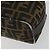 FENDI Zucca Canvas Pouch Hand Bag Black Brown - vista 15