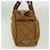 PRADA Chain Shoulder Bag Nylon Beige Silver - vista 5