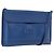 FENDI Shoulder Bag Leather Blue gold