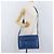 FENDI Shoulder Bag Leather Blue gold - vista 21