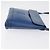 FENDI Shoulder Bag Leather Blue gold - vista 3