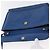 FENDI Shoulder Bag Leather Blue gold - vista 9