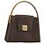 Céline CELINE Macadam Canvas Hand Bag PVC Leather Brown Gold