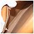 Céline CELINE Macadam Canvas Hand Bag PVC Leather Brown Gold - vista 10