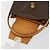 Céline CELINE Macadam Canvas Hand Bag PVC Leather Brown Gold - vista 9
