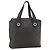 Céline CELINE Macadam Canvas Hand Bag PVC Leather Black Gold