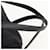 PRADA Boston Bag Nylon Black Silver - vista 8