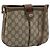 GUCCI GG Supreme Web Sherry Line Bag PVC Beige Gold 10 02 037