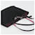 PRADA Hand Bag Nylon Black Silver - vista 6