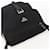 PRADA Shoulder Bag Nylon Black Silver - vista 6