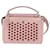 FENDI Dot Com Hand Bag Leather 2way Pink Silver - vista 2