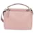 FENDI Dot Com Hand Bag Leather 2way Pink Silver - vista 3