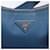 PRADA Shoulder Bag Leather Blue Gold - vista 15