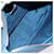 PRADA Shoulder Bag Leather Blue Gold - vista 18