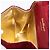 Salvatore Ferragamo Shoulder Bag Suede Red Gold - vista 17