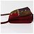 Salvatore Ferragamo Shoulder Bag Suede Red Gold - vista 5