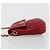 CHANEL Matelasse Chain Shoulder Bag Lamb Skin Red Gold CC - vista 5